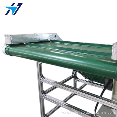 Z-type retaining slope climbing conveyor factory